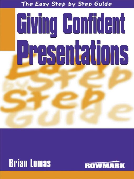 giving confident presentations